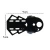 TaffSPORT Pedal Belakang Sepeda Bike Rear Pedal Foldable - STT165