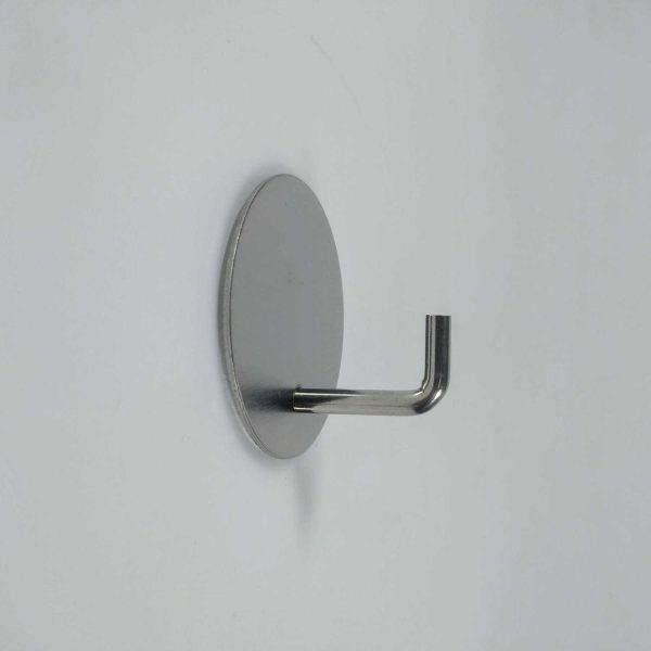 TaffHOME Gantungan Dinding Adhesive Hook Hanger Stainless Steel 1 PCS - V897