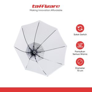 TaffSTUDIO Payung Softbox Lighting Octagon Single Socket 70cm E27 - SL57