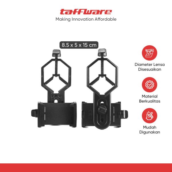 TaffSTUDIO Smartphone Holder Teropong Binocular Monocular - CM4