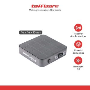 TaffSTUDIO 2 in 1 Audio Bluetooth 5.0 Transmitter & Receiver 3.5mm - KN321