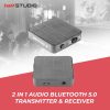 TaffSTUDIO 2 in 1 Audio Bluetooth 5.0 Transmitter & Receiver 3.5mm - KN321