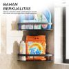 ginee_20251201124231662_4883692293.jpg TaffHOME Rak Kamar Mandi Aluminium Triangular Bathroom Corner Shelf - RG2A