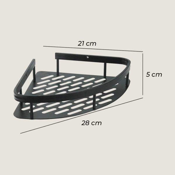 ginee_20251201124231734_2898434386.jpg TaffHOME Rak Kamar Mandi Aluminium Triangular Bathroom Corner Shelf - RG2A