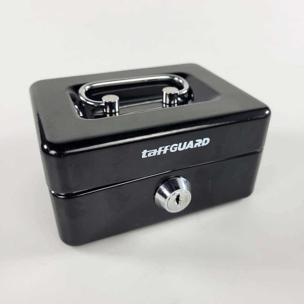 TaffGUARD Kotak Brankas Uang Safebox Key Lock 12.5x9.5x6cm - JJZS67