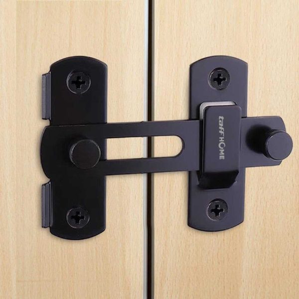 TaffHOME Grendel Kait Pintu Geser Kunci Sliding Door Latch Steel - B100