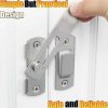 TaffHOME Grendel Kait Pintu Geser Kunci Sliding Door Latch Steel - B100