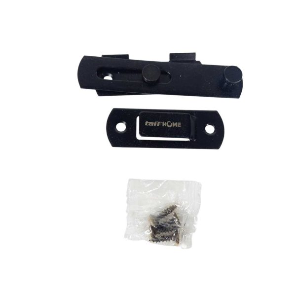 TaffHOME Grendel Kait Pintu Geser Kunci Sliding Door Latch Steel - B100