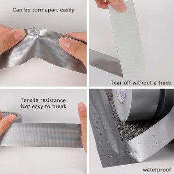 ginee_20251201125324070_0112494179.jpg TaffPACK Lakban Kain Karpet Multifungsi Adhesive Cloth Tape Writable - 23OU