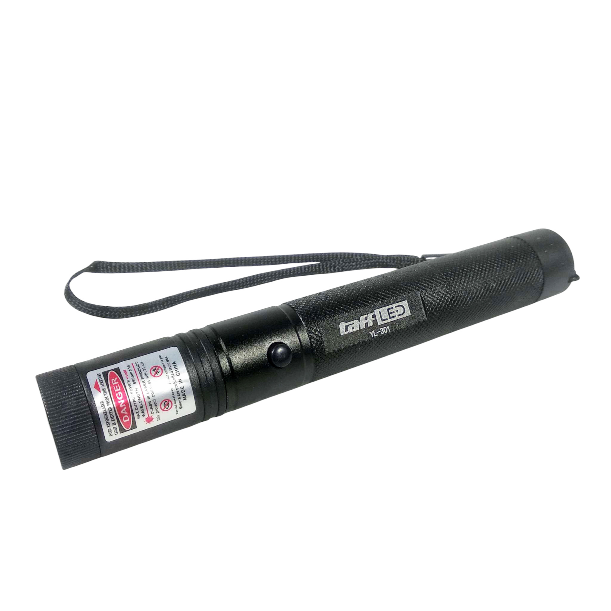 ginee_20251210143516672_8805921039.jpg TaffLED Laser Pointer Presentasi Red Beam 1MW 650nm with Battery - YL-301