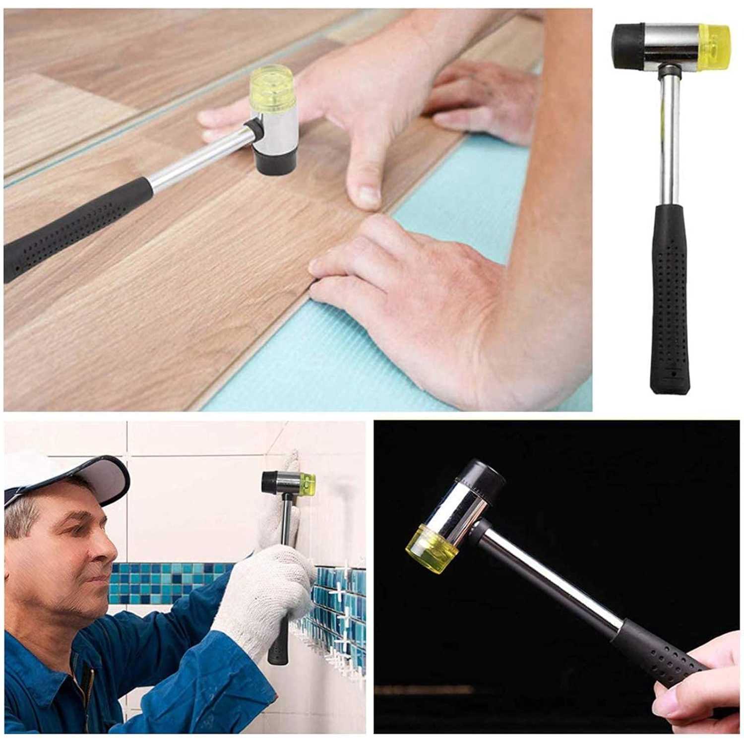 Taffware Palu Karet Mini Double Face Rubber Hammer Mallet - YA-30