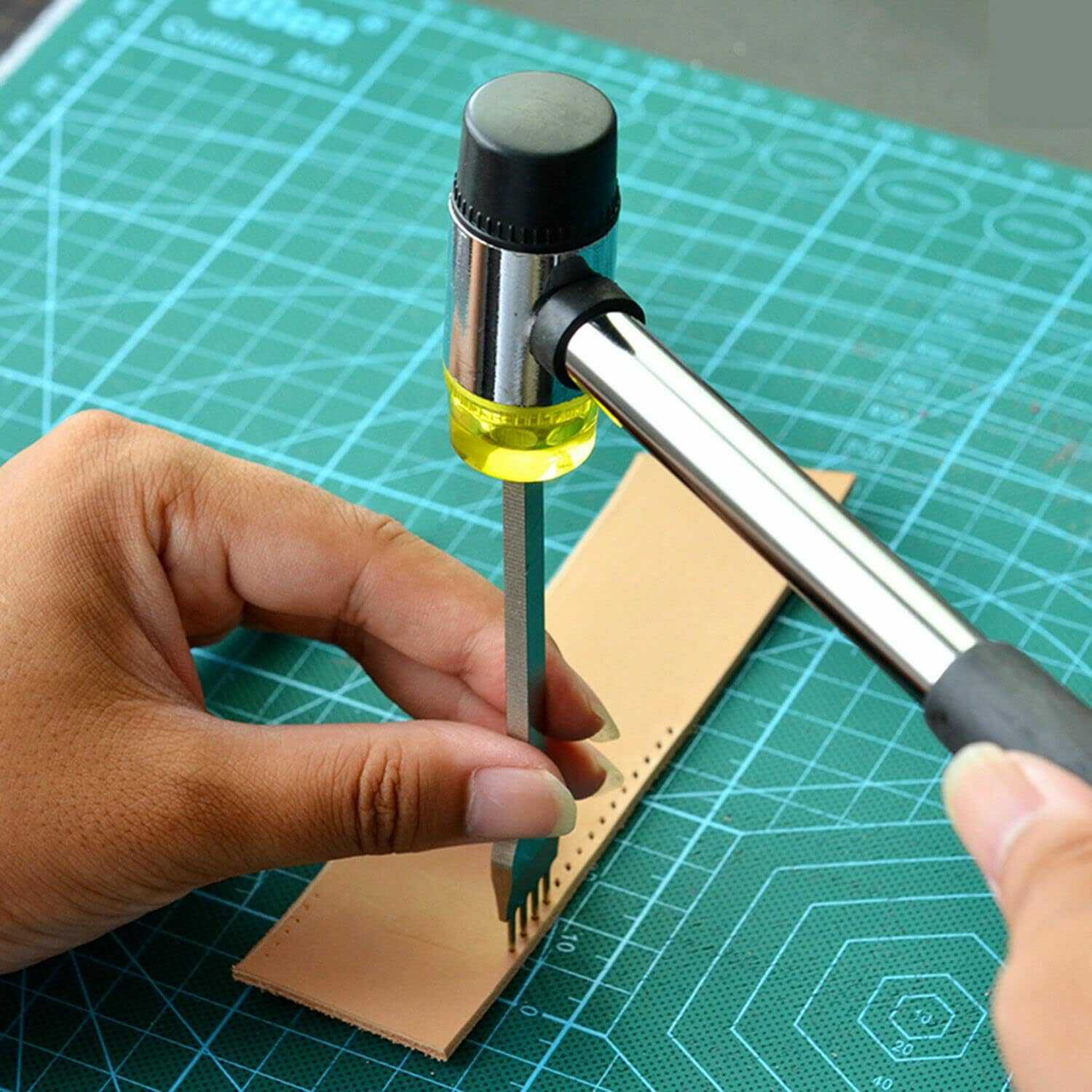 Taffware Palu Karet Mini Double Face Rubber Hammer Mallet - YA-30