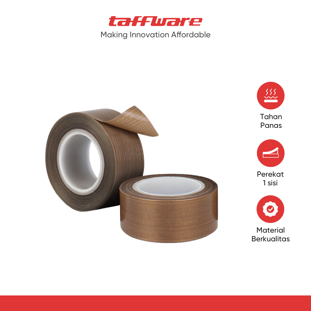 ginee_20251210150324678_5546396888.png TaffPACK Tape Lakban PTFE Heat High Temperature Insulation - YS-3