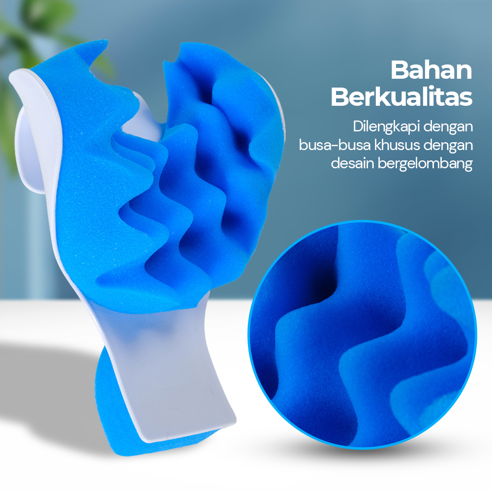Pro Gaming Mouse - 4 TaffHOME Bantal Relaksasi Leher Punggung Neck Pain Relief - HBF001