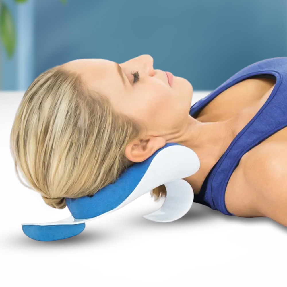 Pro Gaming Mouse - 4 TaffHOME Bantal Relaksasi Leher Punggung Neck Pain Relief - HBF001