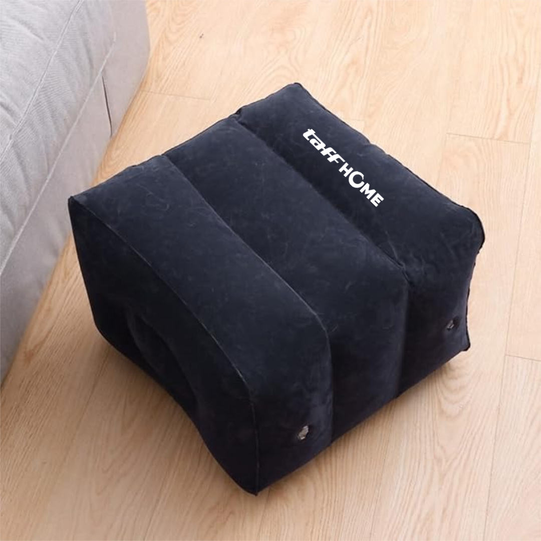 ginee_20251210150447817_6888407950.jpg TaffHOME Bantal Kaki Udara Sandaran Foot Rest Pillow Inflatable Travel - BAT24