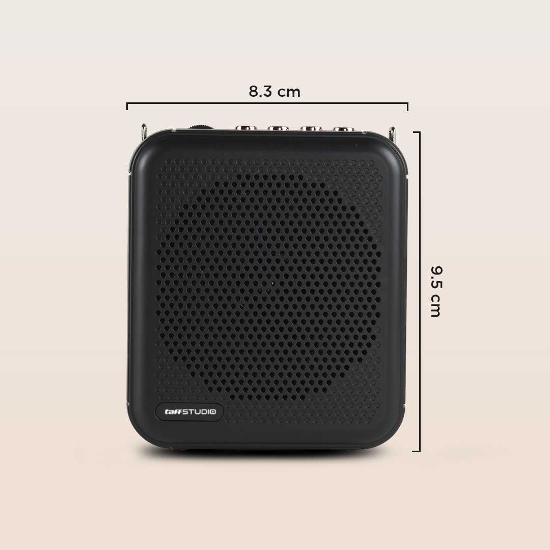 TaffSTUDIO Penguat Suara Mini Megaphone Active Speaker Guide Bluetooth - S62