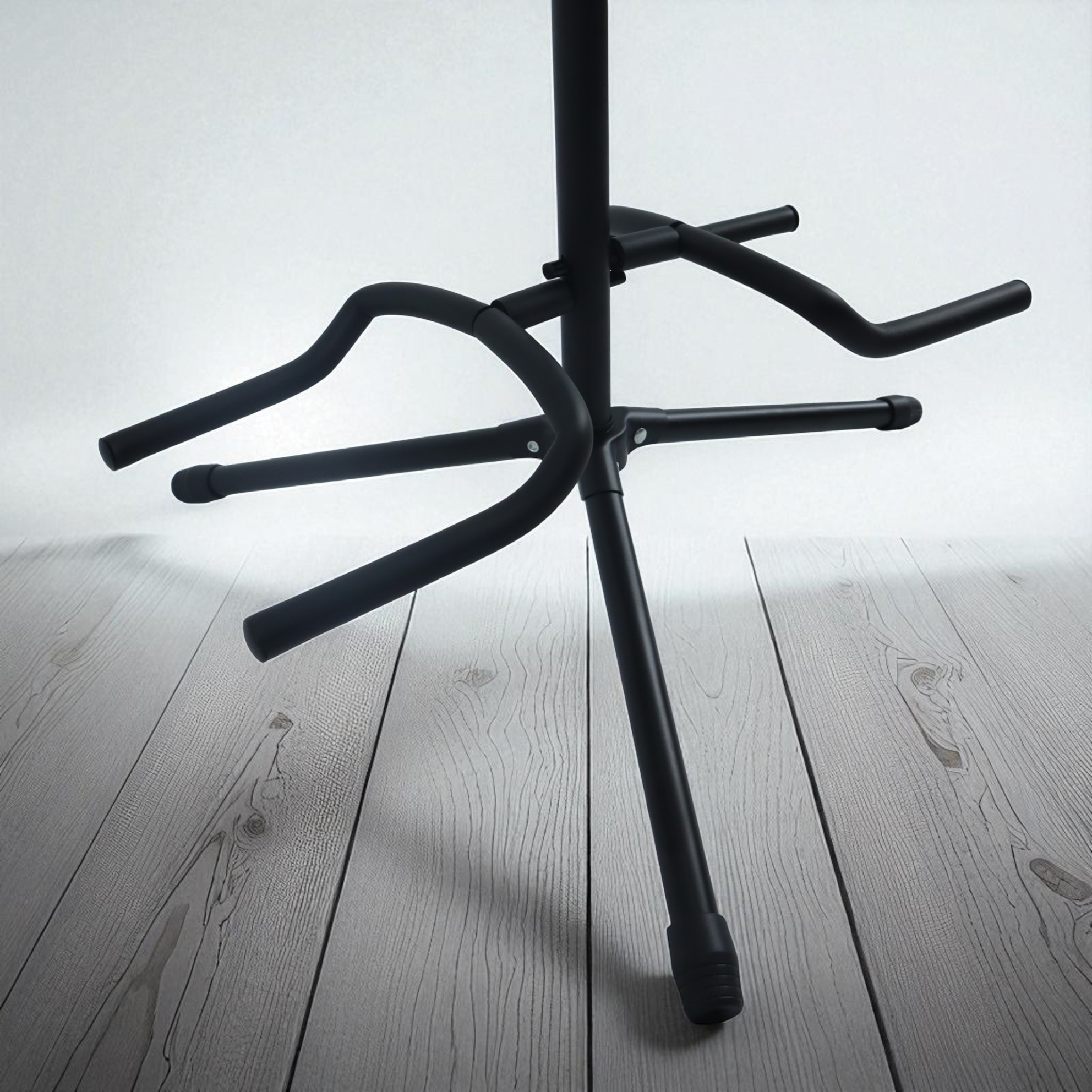 ginee_20251210151615536_5137588619.jpg TaffSTUDIO Stand Gitar Double Guitar Stand Metal Dock Adjustable - INU128