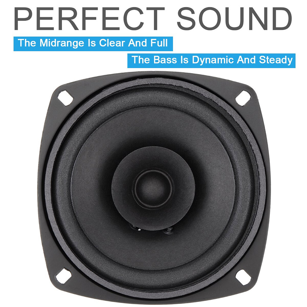 TaffSTUDIO Pcinener Speaker Subwoofer Mobil HiFi 4 Inch 300W 1 PCS - TS-401