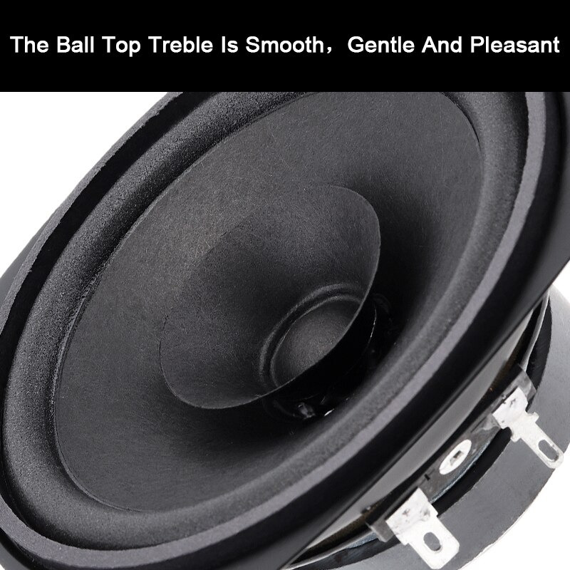 TaffSTUDIO Pcinener Speaker Subwoofer Mobil HiFi 4 Inch 300W 1 PCS - TS-401