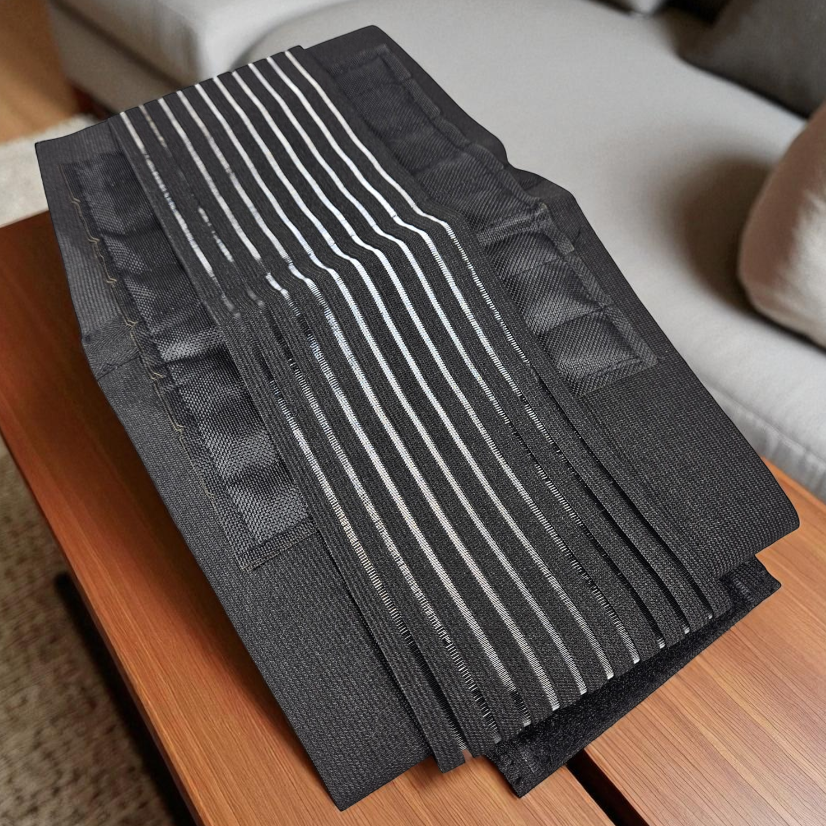 ginee_20251210151819231_3364733380.png TaffSPORT Lumbar Support Waist Back Pain Brace Belt 8 Spring Size L - A-7992