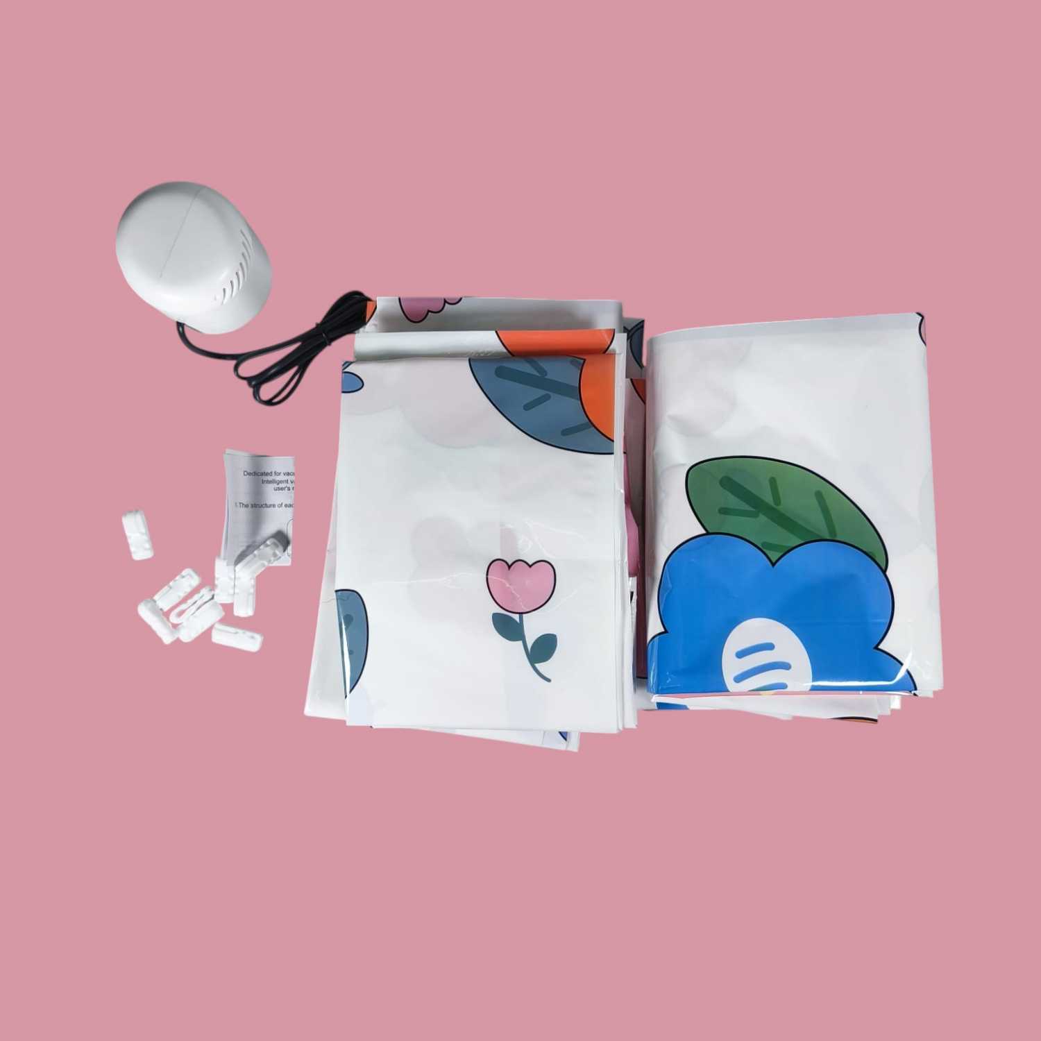 ginee_20251210151838309_0788349994.jpg TaffPACK Kantong Plastik Vakum Pakaian Vacuum Bag 8 PCS Electric Pump - TF-90