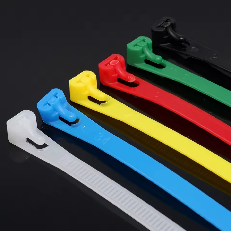 TaffGUARD Kabel Ties Plastic Zip Cable Organizer Reusable 100 PCS - Z815