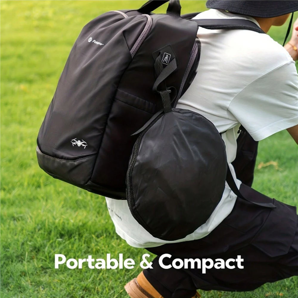 TaffSTUDIO Reflektor Cahaya Fotografi Studio 2in1 Foldable 30cm - TF-30