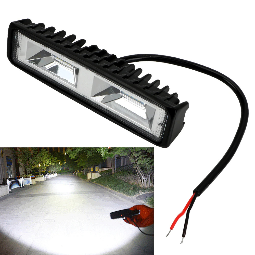 ginee_20251210153908277_6978728625.jpg TaffLED Lampu Sorot Mobil LED Floodlight Headlight Cool White 16W - C20-ES