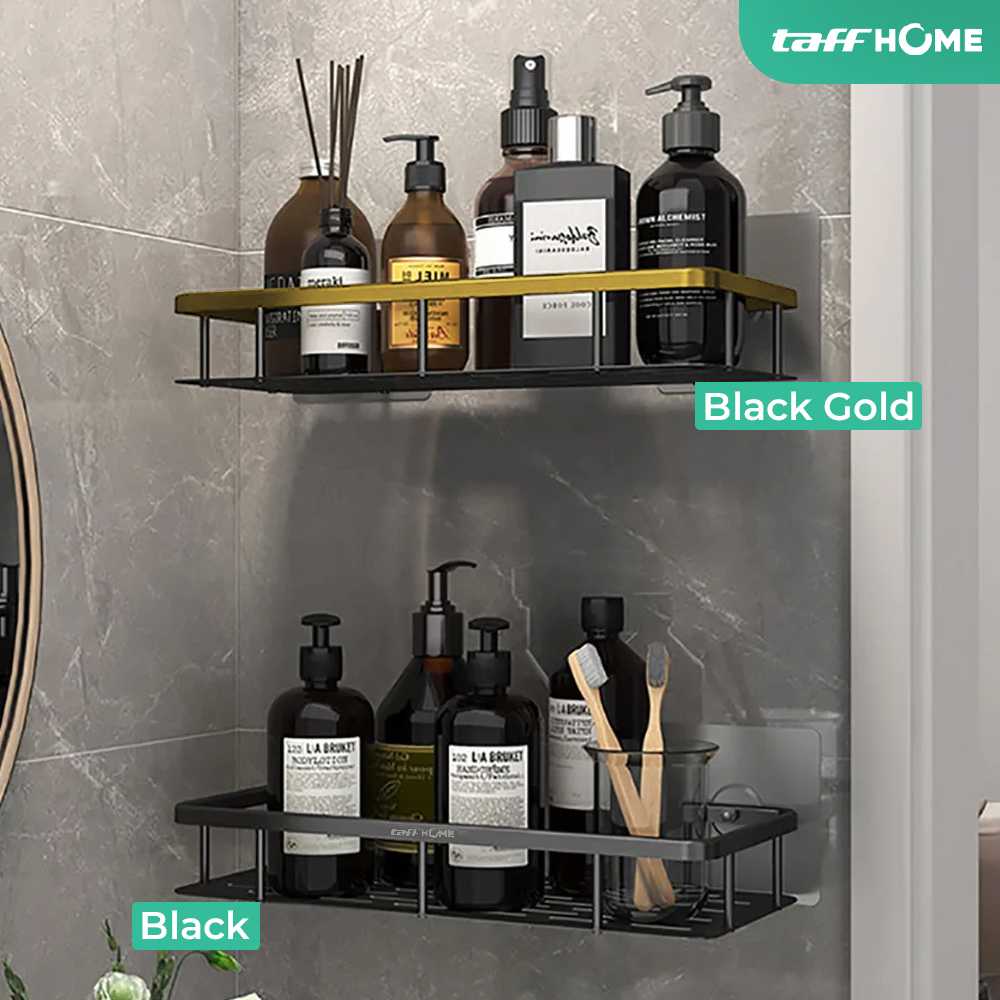 TaffHOME Rak Gantung Kamar Mandi Bathroom Organizer Rack Aluminium - SHR241