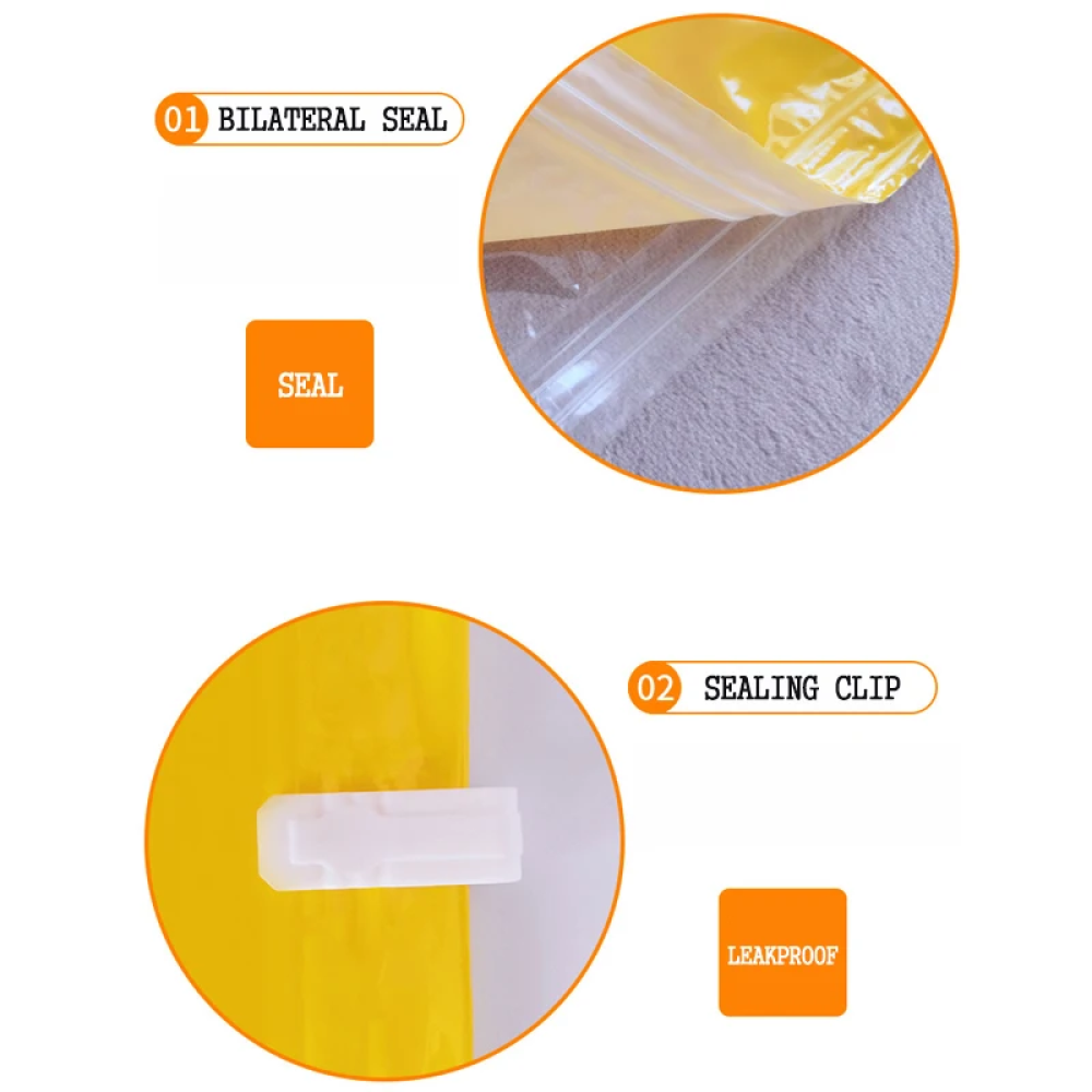 TaffPACK Kantong Plastik Vakum Pakaian Multifungsi Vacuum Bag 1 PCS - BX157