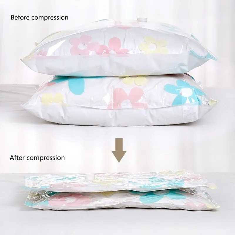 TaffPACK Kantong Plastik Vakum Pakaian Multifungsi Vacuum Bag 1 PCS - TF-100