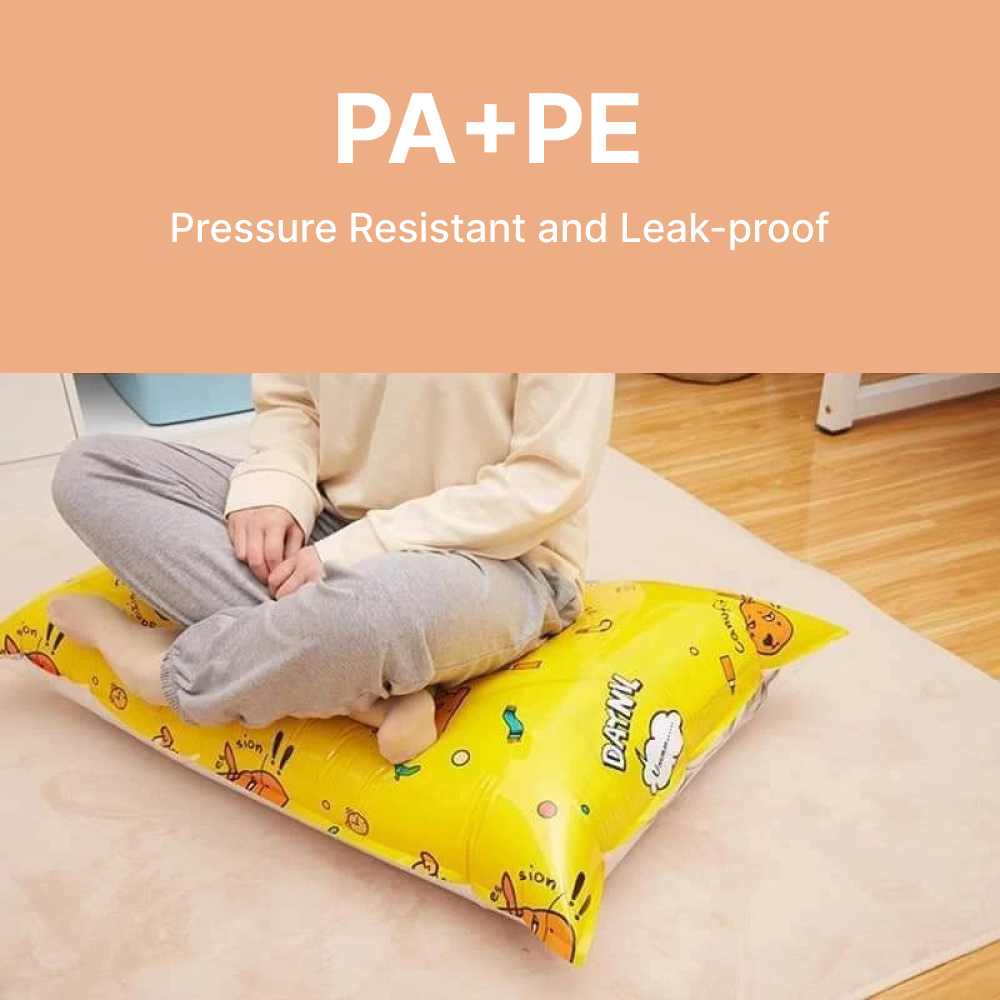 TaffPACK Kantong Plastik Vakum Pakaian Vacuum Bag 8 PCS Electric Pump - BX157