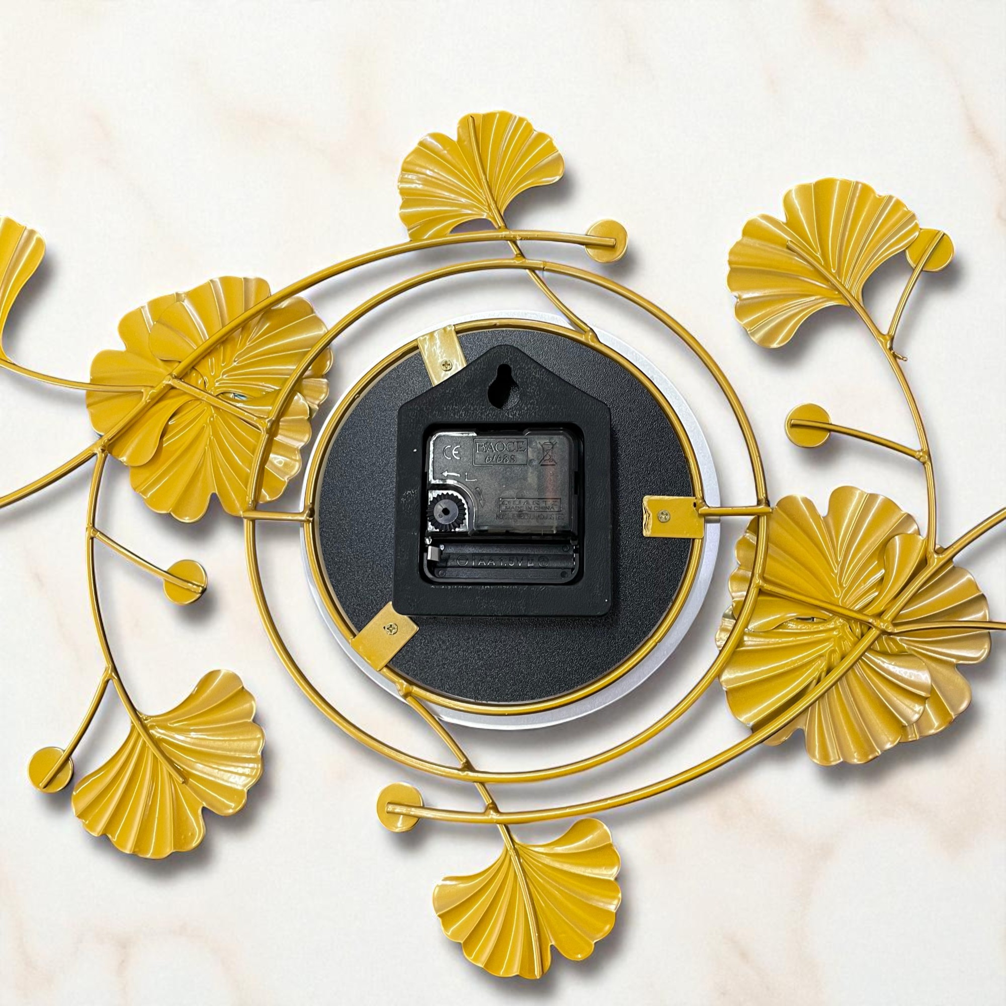 TaffHOME Jam Dinding Quartz Luxury European BAOCE Movement 6168 60cm - 24119C