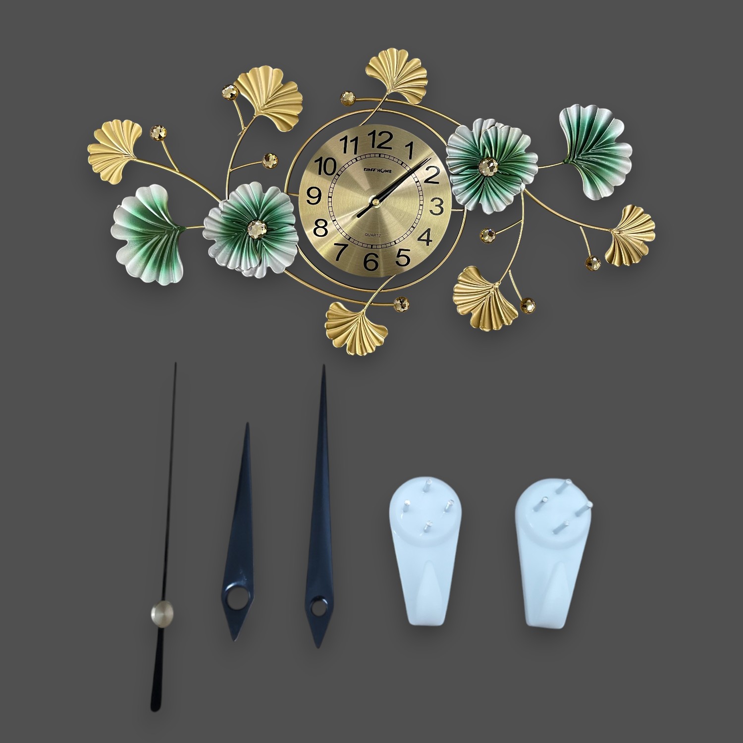 TaffHOME Jam Dinding Quartz Luxury European BAOCE Movement 6168 60cm - 24119C