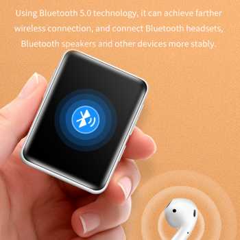 TaffSTUDIO MP3 Digital Audio Player Bluetooth 5.0 HiFi Touchscreen - OK30