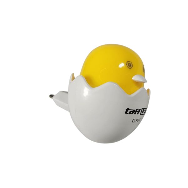 TaffLED Lampu Tidur LED Ayam Sensor Cahaya Night Light Warm White 5W - GY01