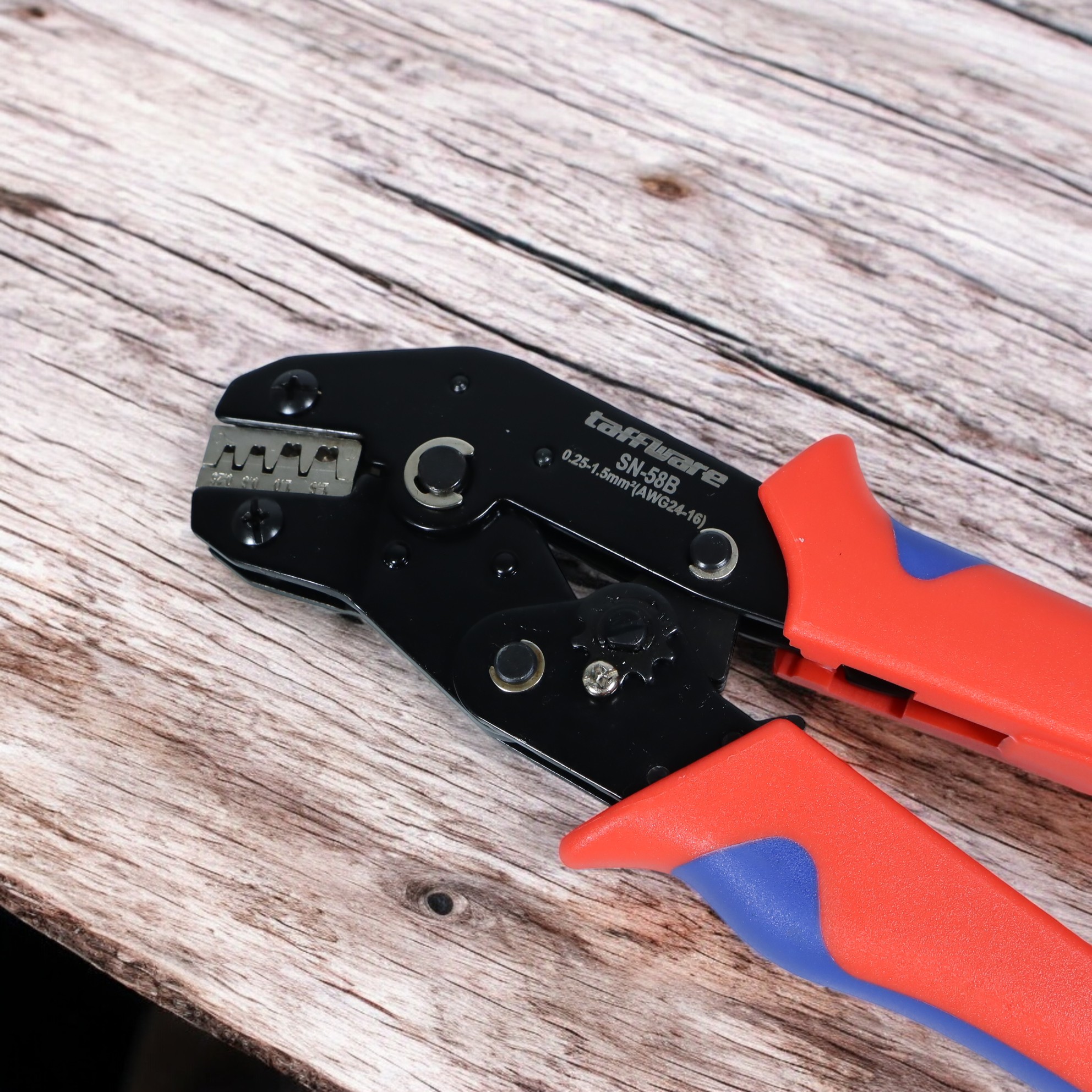 Taffware Tang Crimper Terminal Cable Crimping Plier Compression Tool - SN-58B