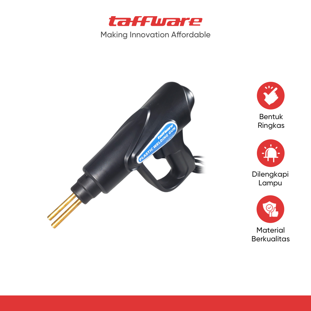 Taffware Pistol Las Plastik Rapid Temperature Plastic Welding Gun 70W - XC-70