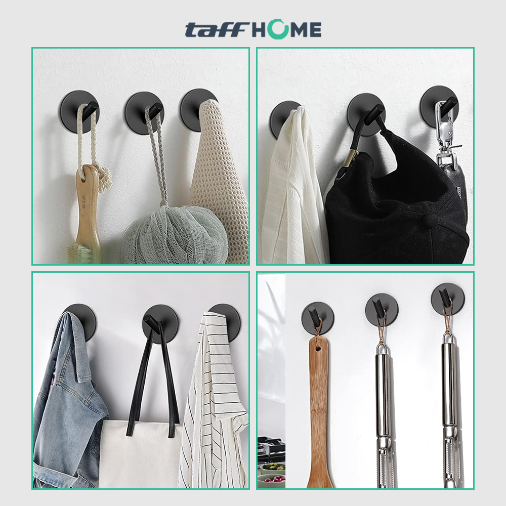 TaffHOME Gantungan Dinding Hook Hanger Stainless Steel 201 - VA7607