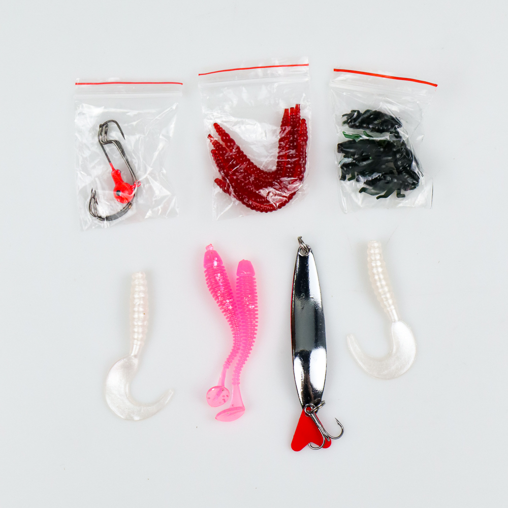 TaffSPORT Umpan Pancing Ikan Set Fishing Bait Kit 45 PCS - DWS250-C