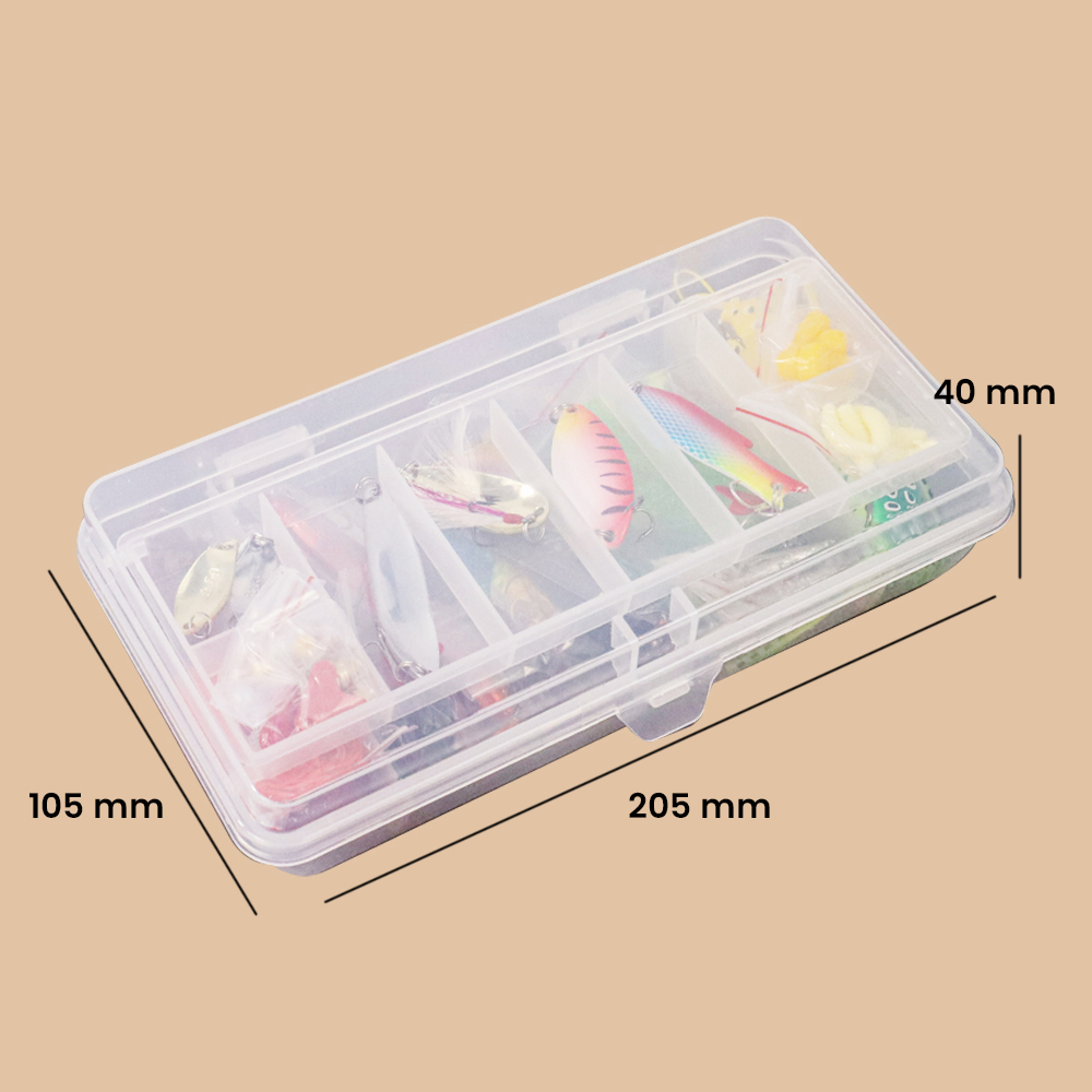 ginee_20260120181850711_3571155913.jpg TaffSPORT Umpan Pancing Ikan Set Fishing Bait Kit 109PCS - DWS250-A