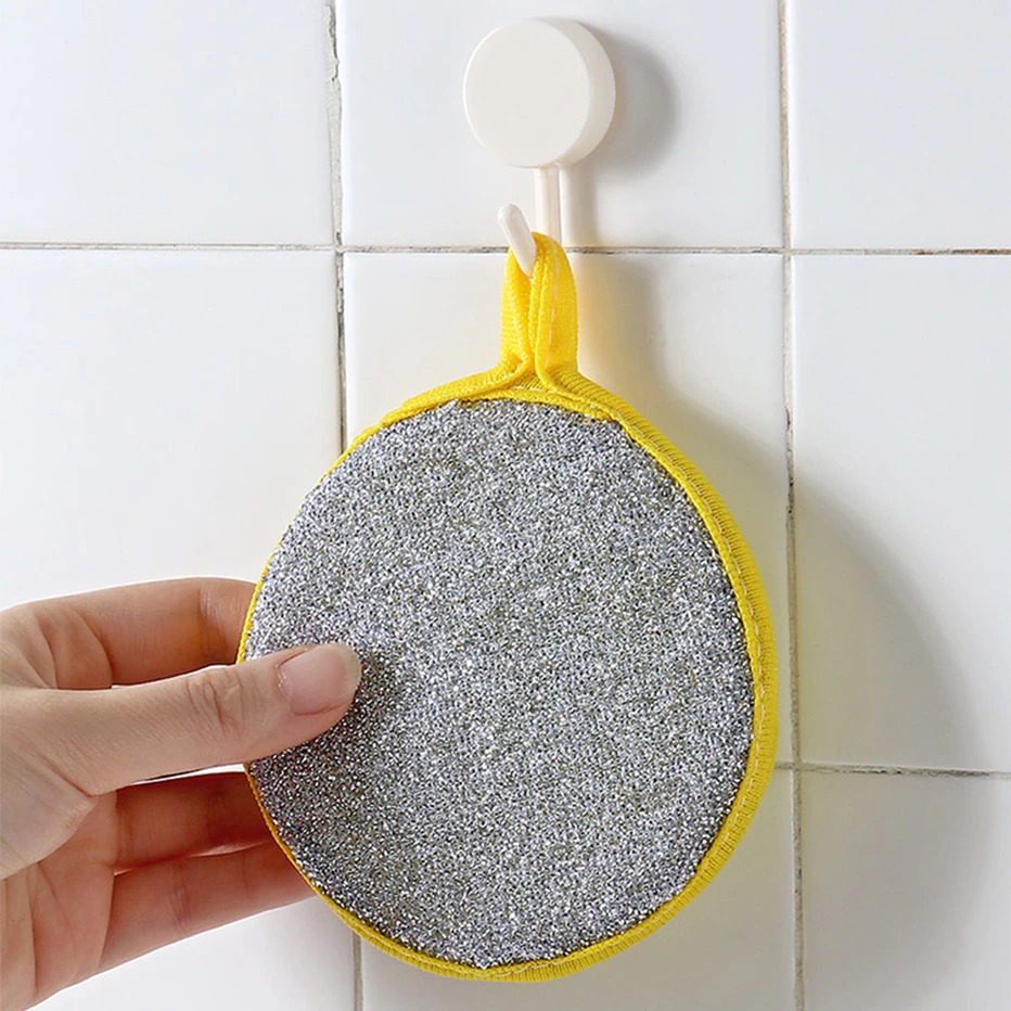 TaffHOME Spons Cuci Piring Double Side Cleaning Sponge 3 PCS - 020