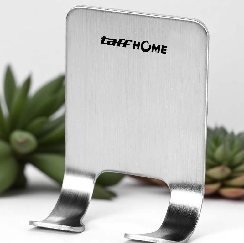 ginee_20260120182236295_6604238066.png TaffHOME Gantungan Dinding Pisau Cukur Razor Hanger Stainless Steel - 7564