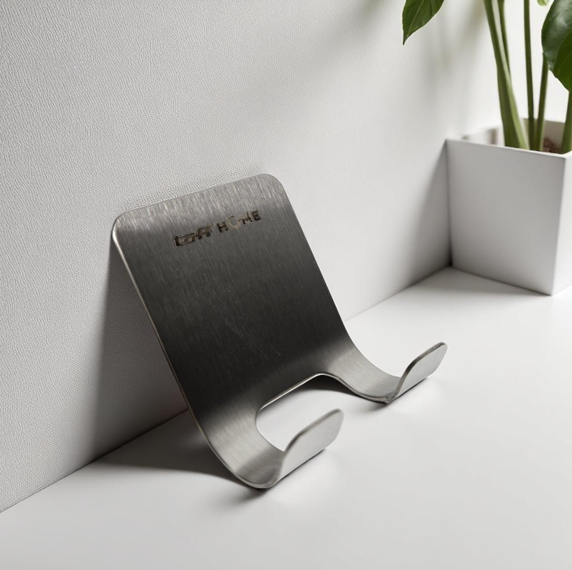 ginee_20260120182236398_5605059352.png TaffHOME Gantungan Dinding Pisau Cukur Razor Hanger Stainless Steel - 7564