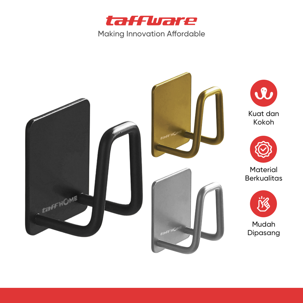 ginee_20260120182429146_1725272593.png TaffHOME Gantungan Organizer Rak Dapur Stainless Steel - ECKS2