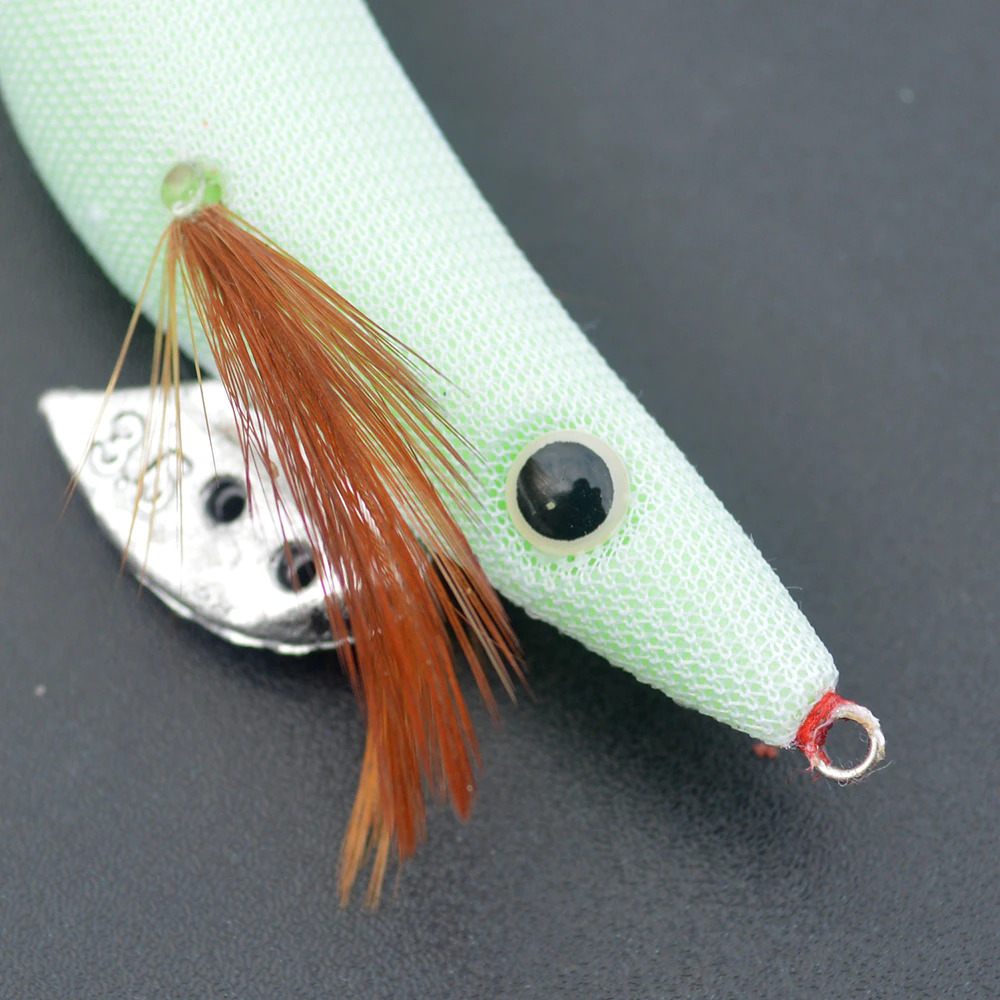 TaffSPORT Umpan Pancing Udang Kecil Luminous Shrimp Squid Jig Bait 2.5 - HS1039