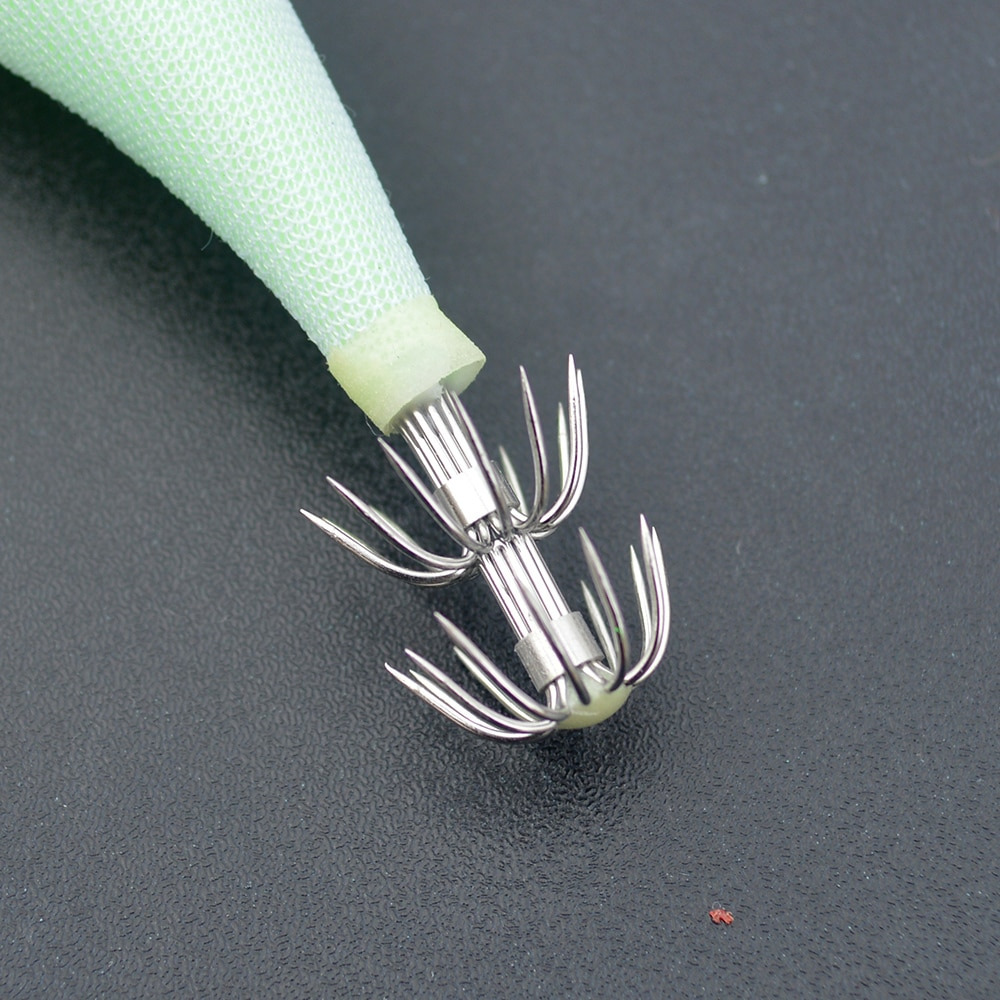 TaffSPORT Umpan Pancing Udang Kecil Luminous Shrimp Squid Jig Bait 2.5 - HS1039