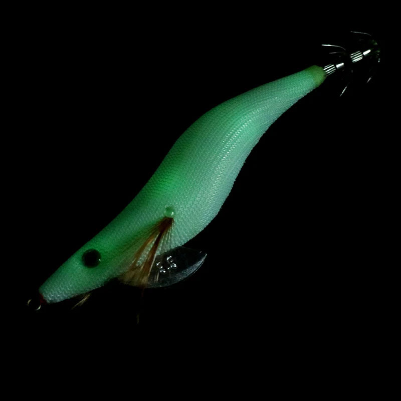 TaffSPORT Umpan Pancing Udang Kecil Luminous Shrimp Squid Jig Bait 2.5 - HS1039