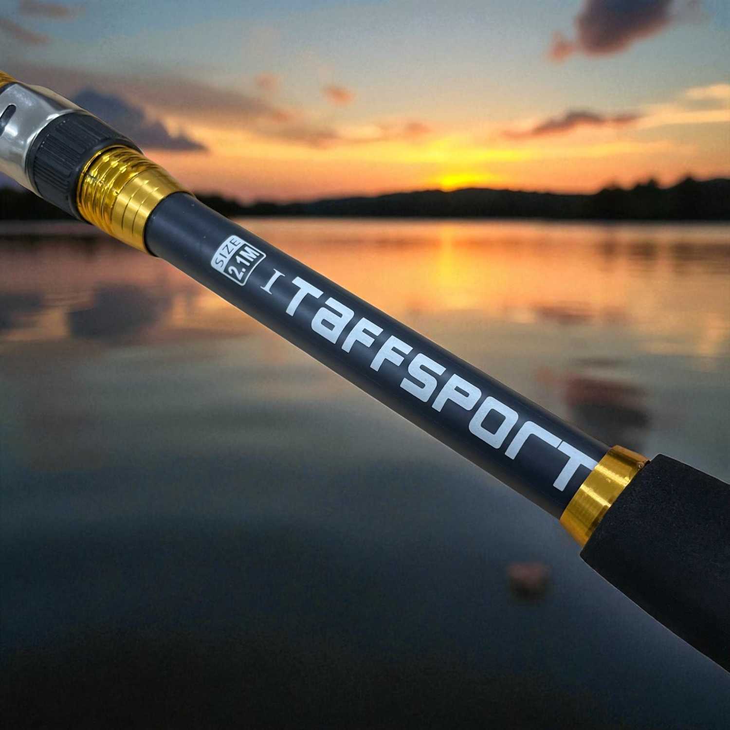 TaffSPORT Joran Pancing Antena Portable Carbon Fiber Rod